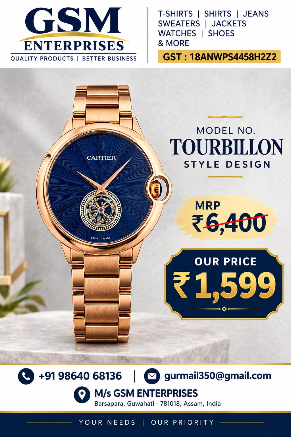Tourbillon Watch